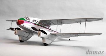 DH-89 Dragon Rapide R/C 1069mm Träbyggsats