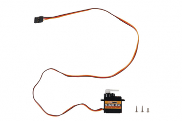 Servo 9g Digital positive metall 460mm kabel i gruppen Fabrikat / F / FMS / Elektronik hos Minicars Hobby Distribution AB (FMSSER015)