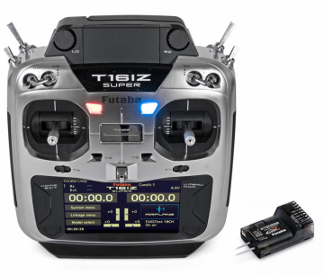 T16IZ-SUPER Radio Mode-2, R7208SB, 2S LiPo, FASSTest, T-FHSS, S-FHSS i gruppen Fabrikat / F / Futaba / Sndare hos Minicars Hobby Distribution AB (FP05003195-3)