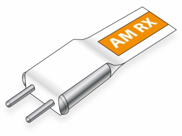 RX AM 27.195 Mottagarkristall