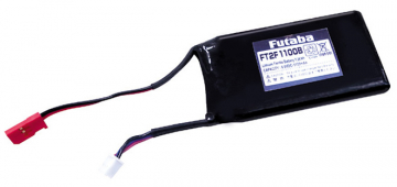 Sändarbatteri Li-Fe 6,6V 1100mAh 7PX