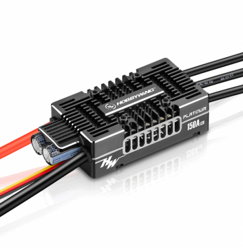 Platinum 150A ESC SBEC 3-8S V5.1 in the group Brands / H / Hobbywing / ESC Airplane at Minicars Hobby Distribution AB (HW30203501)