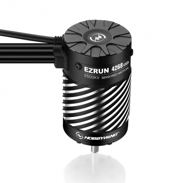 Motor EzRun 4268SD 2500kV G2R Sensorbaserad 5mm 1/10-1/8