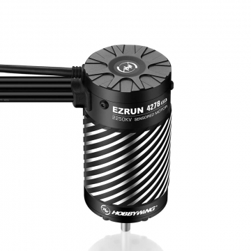 Motor EzRun 4278SD 2250kV G2R Sensorbaserad 5mm 1/10-1/8