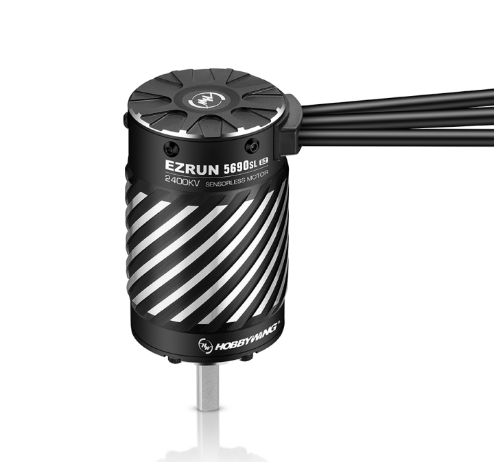 Motor EzRun 5690SL 2400kV Black G2 Sensorlös 1/7-1/8