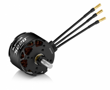 Platinum 5220SL 220kV 12S Motor D60.2 x 83.5mm 105A/3891W/25s in der Gruppe Hersteller / H / Hobbywing / Electric Motors Airplane bei Minicars Hobby Distribution AB (HW30416150)