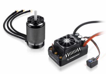 EzRun Combo MAX5 - 5687SL 1100kV 3-8S 1/5 i gruppen Tillbehör & Delar / Elmotorer / Kompletta system hos Minicars Hobby Distribution AB (HW38010SWE)