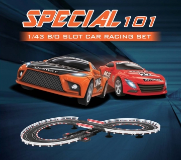 Bilbana Special 101 1/43 Batteridrift 268cm* i gruppen Fabrikat / J / Joysway / Bilbanor hos Minicars Hobby Distribution AB (JW2101)