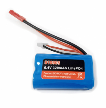 Li-Fe Batteri 2S 6,4V  320mAh Joysway Magic Vee/Cat V2