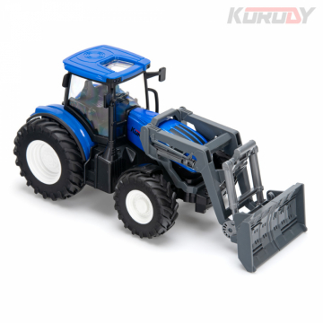 Traktor med schaktblad RC RTR 1:24