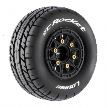 Tires & Wheels SC-ROCKET (Removable Hex 4pcs) Soft (2) in the group Brands / L / Louise RC World / Tires Short Course at Minicars Hobby Distribution AB (LT3154SB)