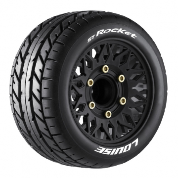 Tires & Wheels ST-ROCKET 1/10 Soft (Removable 12, 14 & 17mm Hex) (2) in the group Brands / L / Louise RC World / Tires 1/10 Truck Stadium at Minicars Hobby Distribution AB (LT3208SX)