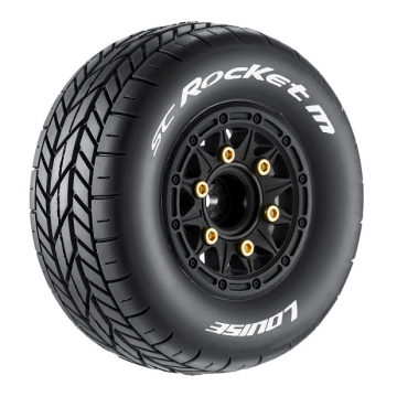 Tires & Wheels SC-ROCKET M (Removable Hex 4pcs) Soft (2) in the group Brands / L / Louise RC World / Tires Short Course at Minicars Hobby Distribution AB (LT3228SB)