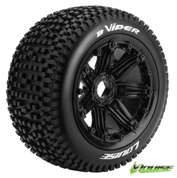 Däck & Fälg B-VIPER LS Buggy Rear (24mm Hex) (2)