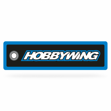 Hobbywing Nyckelring "Tag" 95x25mm i gruppen Fabrikat / M / Minicars / Reklamartiklar hos Minicars Hobby Distribution AB (MM0564)