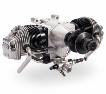 FT-160 (Gemini 160) 26.52cc 4-Takts Twin Motor*