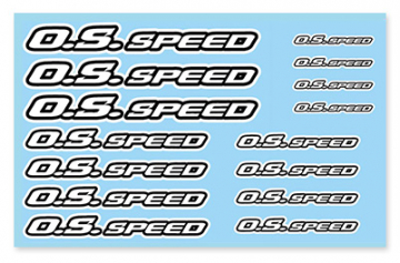 O.S.SPEED Pro Decal 2023 Vit