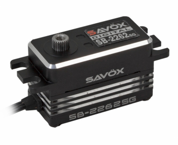 SB-2262SG Servo 23Kg 0,08s HV Alu Brushless Stldrev Lgt i gruppen Fabrikat / S / Savx / Servo hos Minicars Hobby Distribution AB (SAV-SB2262SG)