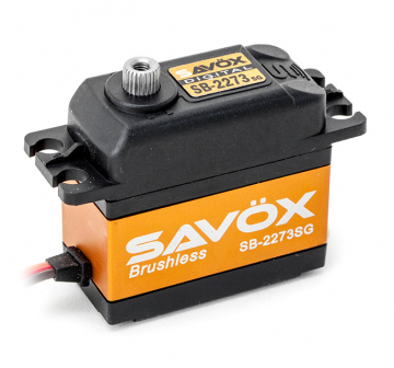 SB-2273SG Servo 30Kg 0,095s HV Alu Brushless Ståldrev*