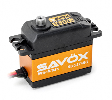 SB-2274SG Servo 25Kg 0,08s HV Alu Brushless Ståldrev*