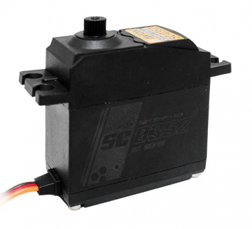 SC-0352 Plus Servo 6,5Kg 0,11s in der Gruppe Hersteller / S / Savx / Servo bei Minicars Hobby Distribution AB (SAV-SC0352PLUS)