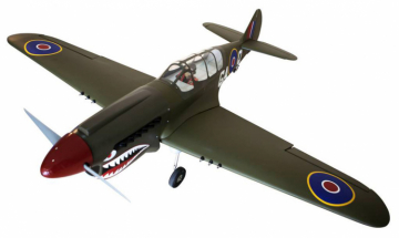 P-40N Warhawk Shark 38-61cc med el-landställ