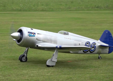 YAK-11 Reno Racer Czech Mate 1800mm 35cc Gas Blå ARF