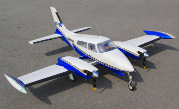 Giant Cessna 310 Twin Engine 15-20cc 2058mm ARF i gruppen Fabrikat / S / Seagull / Flygplan hos Minicars Hobby Distribution AB (SEA399Gear)