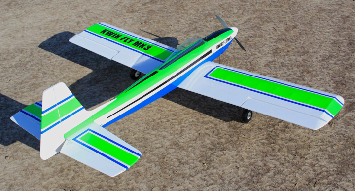 Kwik Fly MK3 Pattern 160cm 46-55 GP/EP ARF