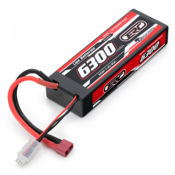 Li-Po Batteri 2S 7,4V 6300mAh 110C Hard T-Kontakt