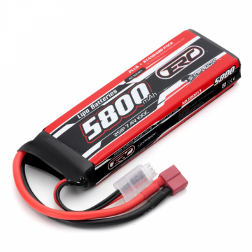 Li-Po Batteri 2S 7,4V 5800mAh 100C T-Kontakt