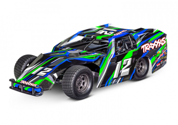 Slash Mudboss 1/10 RTR TQ BL-2s Grön i gruppen Katalog / Fabrikat / T / Traxxas / Modeller hos Minicars Hobby Distribution AB (TRX104354-74-GRN)