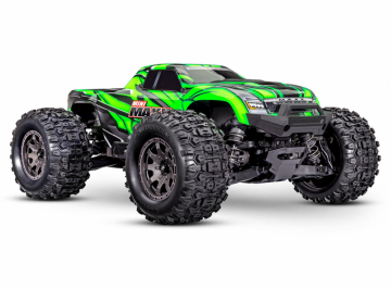 Mini MAXX RTR TQ BL-2s Grön - USB-C Laddare / 2s LiPo i gruppen Katalog / Fabrikat / T / Traxxas / Modeller hos Minicars Hobby Distribution AB (TRX107154-1-GRN)