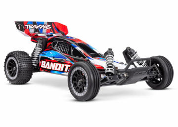 Bandit 2WD 1/10 RTR TQ EHD Röd USB-C Laddare/ 7 cell NiMH 3000mAh