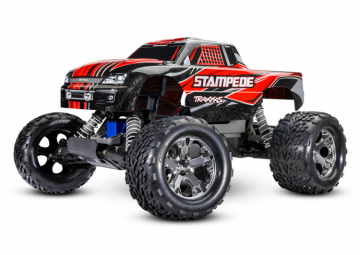 Stampede 2WD 1/10 RTR TQ Röd USB - Med Batteri/Laddare*