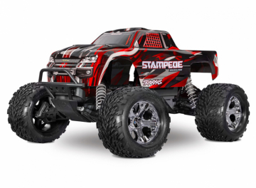 Stampede 2WD 1/10 RTR TQ BL-2s HD Röd