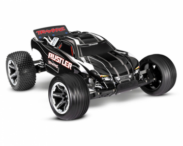 Rustler 2WD 1/10 RTR TQ Svart USB - Med Batteri/Laddare*