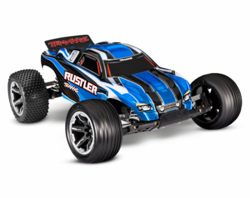 Rustler 2WD 1/10 RTR TQ Blå USB - Med Batteri/Laddare*