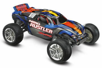 Nitro Rustler TRX2.5 RTR TQi TSM Blå*