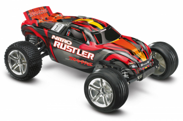 Nitro Rustler TRX2.5 RTR TQi TSM Röd*