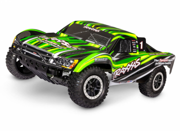 Slash 2WD 1/10 RTR TQ Grön EHD Clipless USB - Med Batteri/Laddare i gruppen Fabrikat / T / Traxxas / Modeller hos Minicars Hobby Distribution AB (TRX58234-8-GRN)