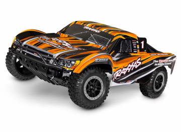 Slash 2WD 1/10 RTR TQ Orange EHD Clipless USB - Med Batteri/Laddare i gruppen Katalog / Fabrikat / T / Traxxas / Modeller hos Minicars Hobby Distribution AB (TRX58234-8-ORNG)