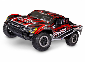 Slash 2WD 1/10 RTR TQ Röd EHD Clipless USB - Med Batteri/Laddare