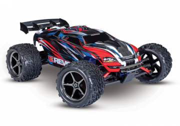 E-Revo 1/16 4WD RTR TQ Röd-Blå - USB-C Med Batt/Laddare