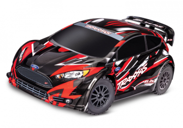 Ford Fiesta ST Rally 1/10 4WD RTR TQ Röd BL-2S