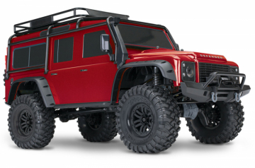 TRX-4 Scale & Trail Crawler Land Rover Defender Röd RTR* Utgått