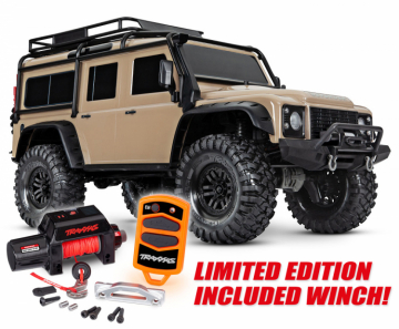 TRX-4 Scale & Trail Crawler Land Rover Defender Sand med Vinsch RTR*