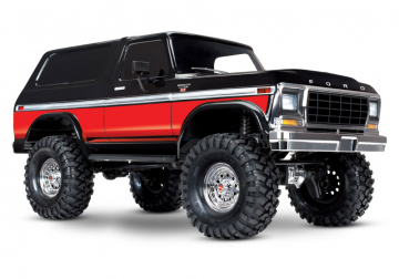 TRX-4 Ford Bronco Ranger XLT Crawler RTR Clipless Röd