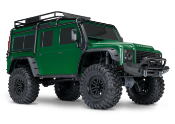 TRX-4 Land Rover Defender Clipless Green RTR in the group Brands / T / Traxxas / Models at Minicars Hobby Distribution AB (TRX82256-4-GRN)