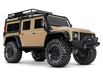 TRX-4 Land Rover Defender Clipless Sand RTR in the group Brands / T / Traxxas / Models at Minicars Hobby Distribution AB (TRX82256-4-SAND)